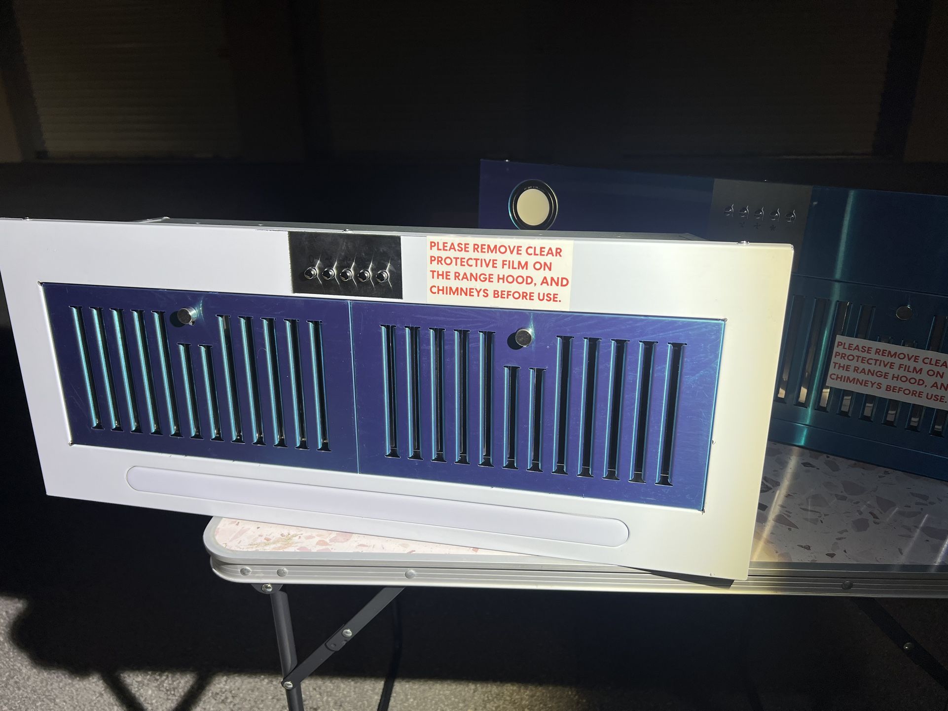 Under Cabinet Range Hood steel (30 inches )