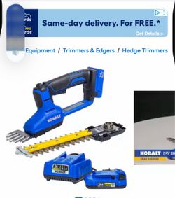 Kobalt Hedge Trimmer