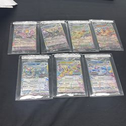 Prismatic eeveelotions stamped set