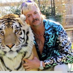 Couple Costume Joe Exotic Tiger King And Tiger