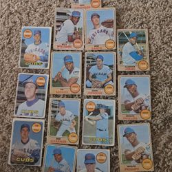 1960s Cubs Fan Delight Of Cards