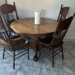 Dining Table With 4 Chairs