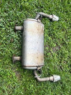 OEM Infiniti Q50 muffler 