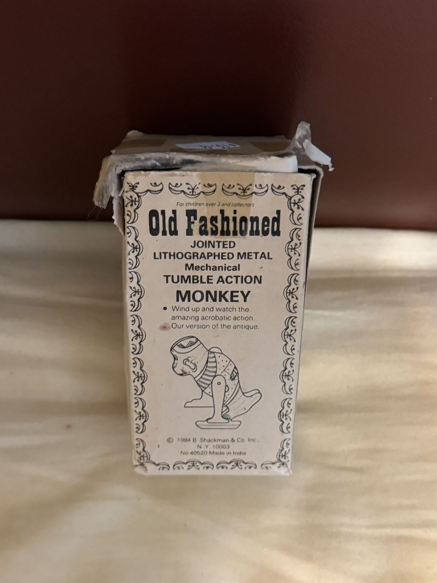 Tumble action monkey