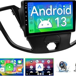 Android 13 Car Stereo Radio Compatible with Ford Transit 2013 2014 2015 2016 2017 2018 2019