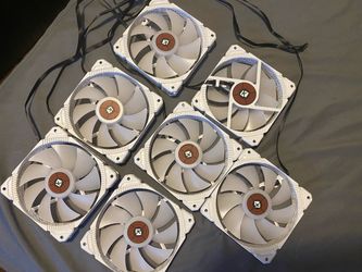 7 RGB Pc 6 pins Fans