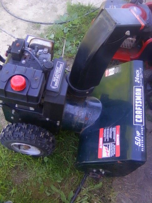 Craftsman 5.0hp Dual Start Snow Blower