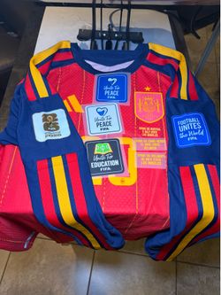 World Cup Spain Match Details and patches