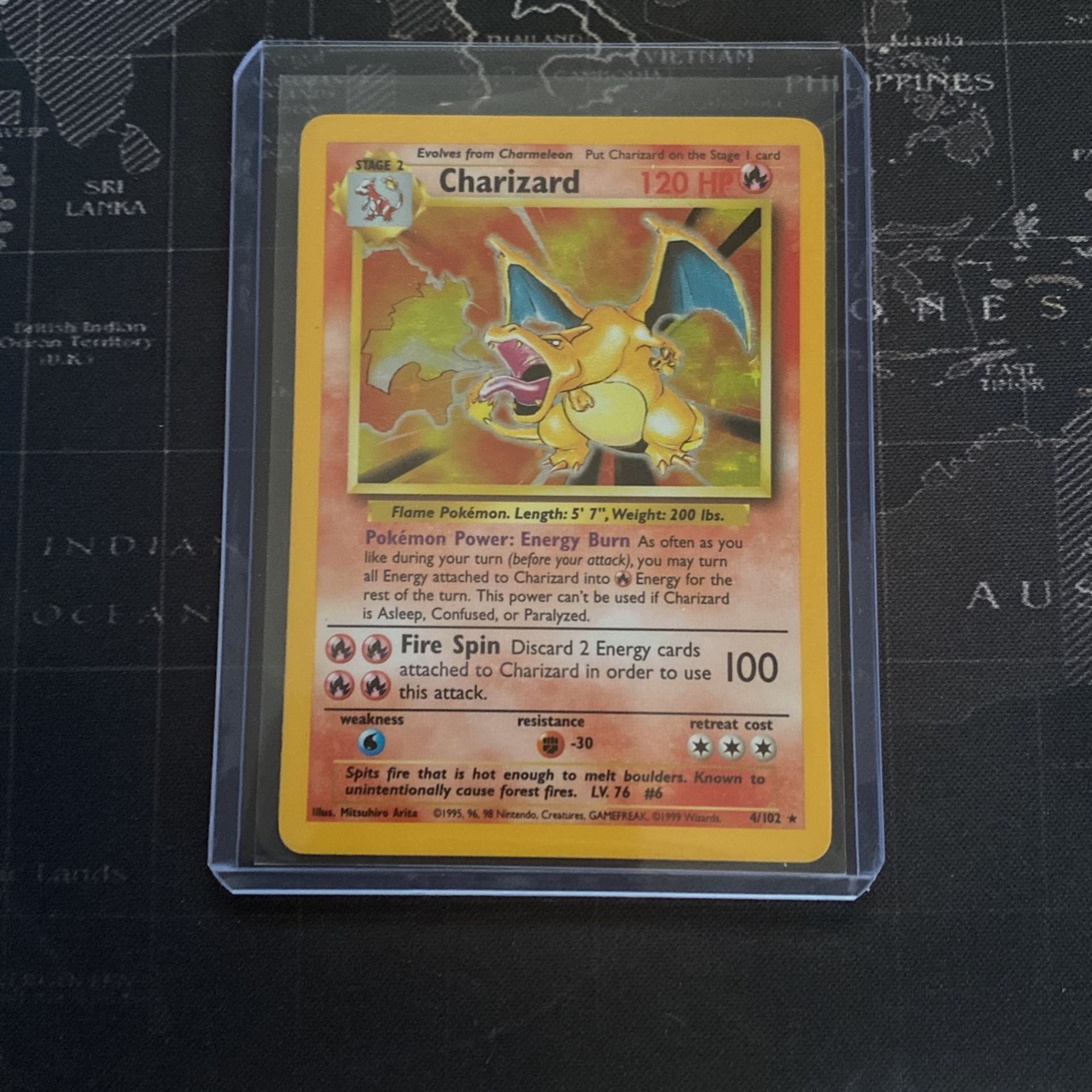 Charizard Base Set!!!! NM Raw 