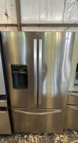 Stainless Steel Whirlpool French Door Fridge