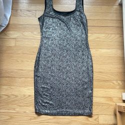 Silver Teens or Women’s Party Dress Size Large