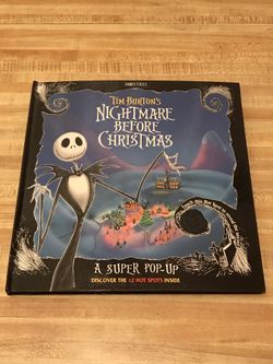 Tim Burton’s Nightmare Before Christmas pop up
