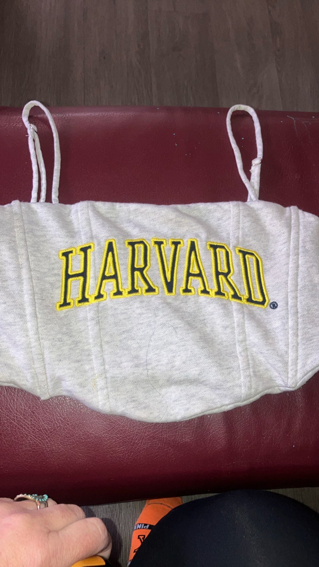 Harvard Crop Top