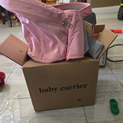 Pink Hip Baby Carrier 