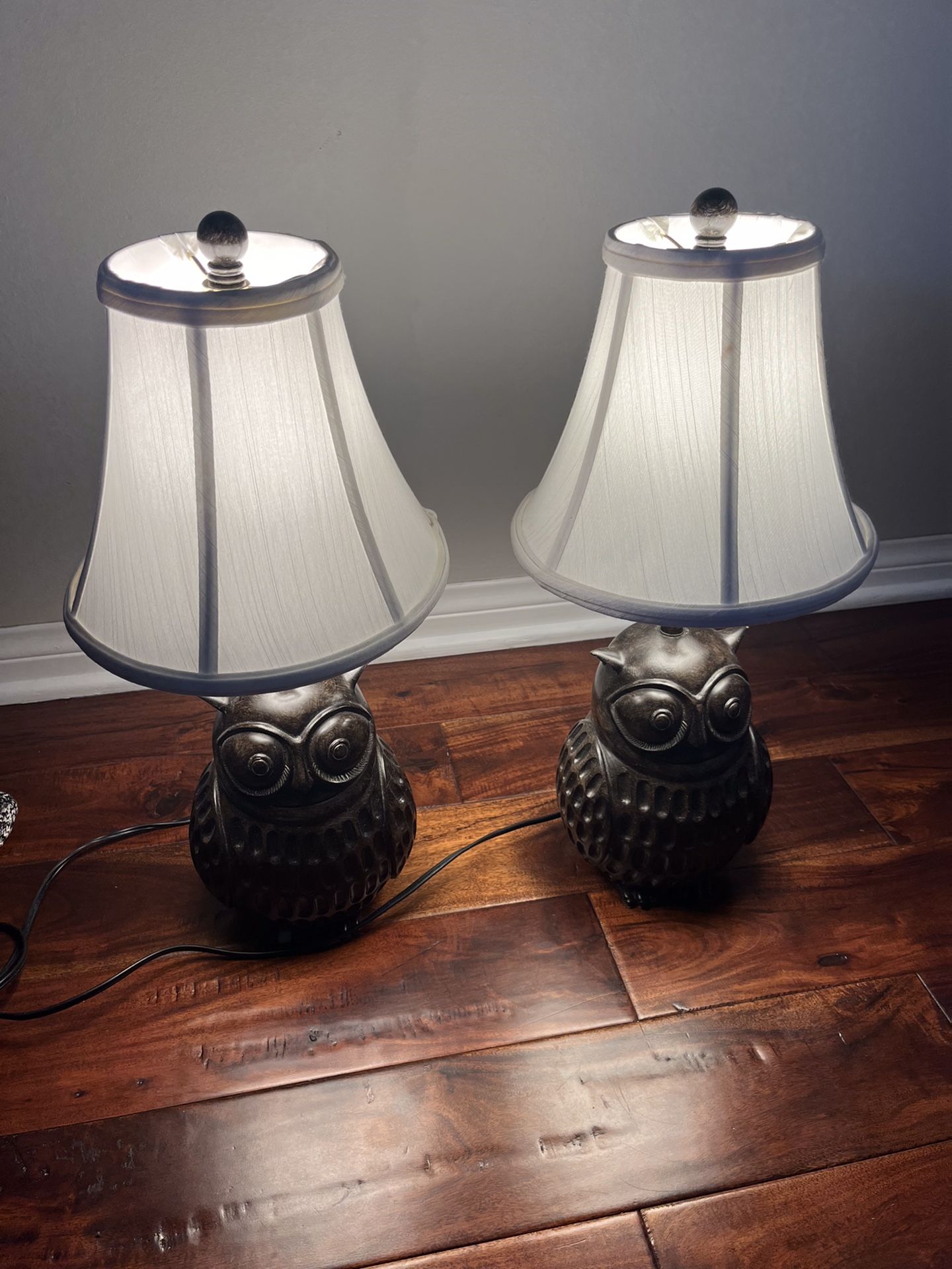 Vintage Lamps Wood