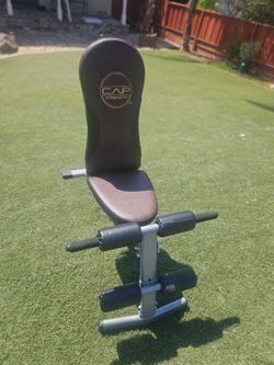 CAP setup workout bench