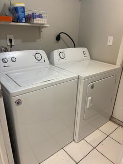 Washer and dryer