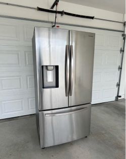 22.6 cu. ft. 3-Door French Door Smart Refrigerator with CoolSelect Pantry in Stainless Steel, Counter Depth