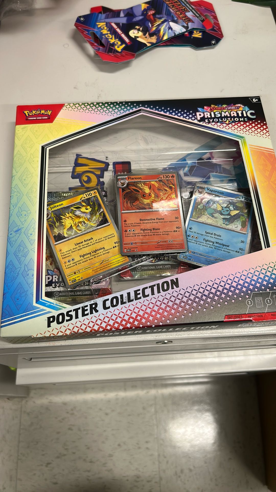 Prismatic Evolution Poster Collection Brand New