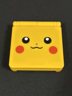 Game Boy Advance SP Pikachu Reshelled