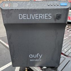 eufy Security, SmartDrop, Smart Delivery Package Drop Box, App Notifications for Deliveries, Built-in 1080p Camera, Remote Control, 24/7 Package Prote