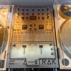 Technics SL-1200M7L turntables with Rane Seventy ATrak  Mixer