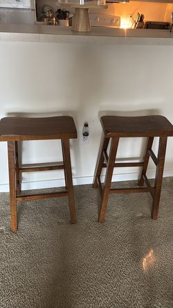 Wooden Bar Stools