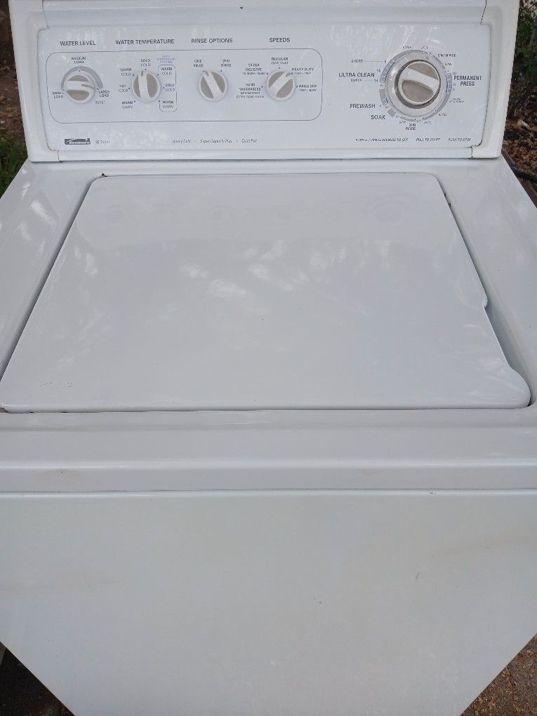 Kenmore Washer Machine Works Very Good Good Conditions Trabaja Muy Bien
