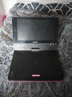 Pink Sony Portable DVD Player