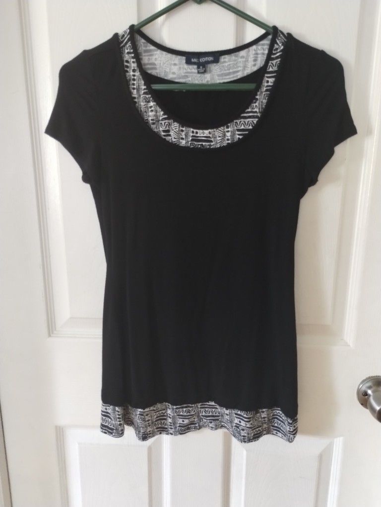 Max Black Short Sleeve Shirts