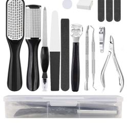 Professional Pedicure Kit Pedicure Tools, Foot Scrubber Foot Care Kit, Foot File Callus Remover