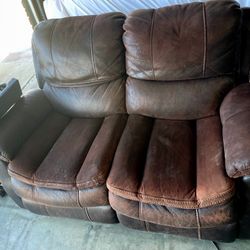 Leather Couch