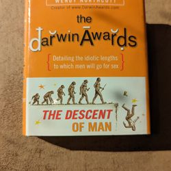THE DARWIN AWARDS: THE DESCENT OF MAN By Wendy Northcutt - Hardcover Mini Book
