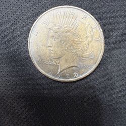 1922 Peace Dollar