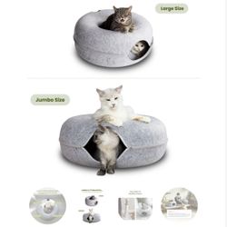 New* Large Cattasaurus Peekaboo Cave 