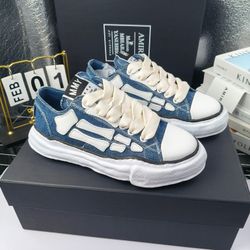 M.aison Mihara Yasuhiro x AMIRI Skel-Top Low size 4-11 