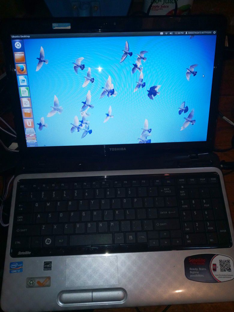 Toshiba Satellite i3 Laptop L755 Has Ubuntu OS 
