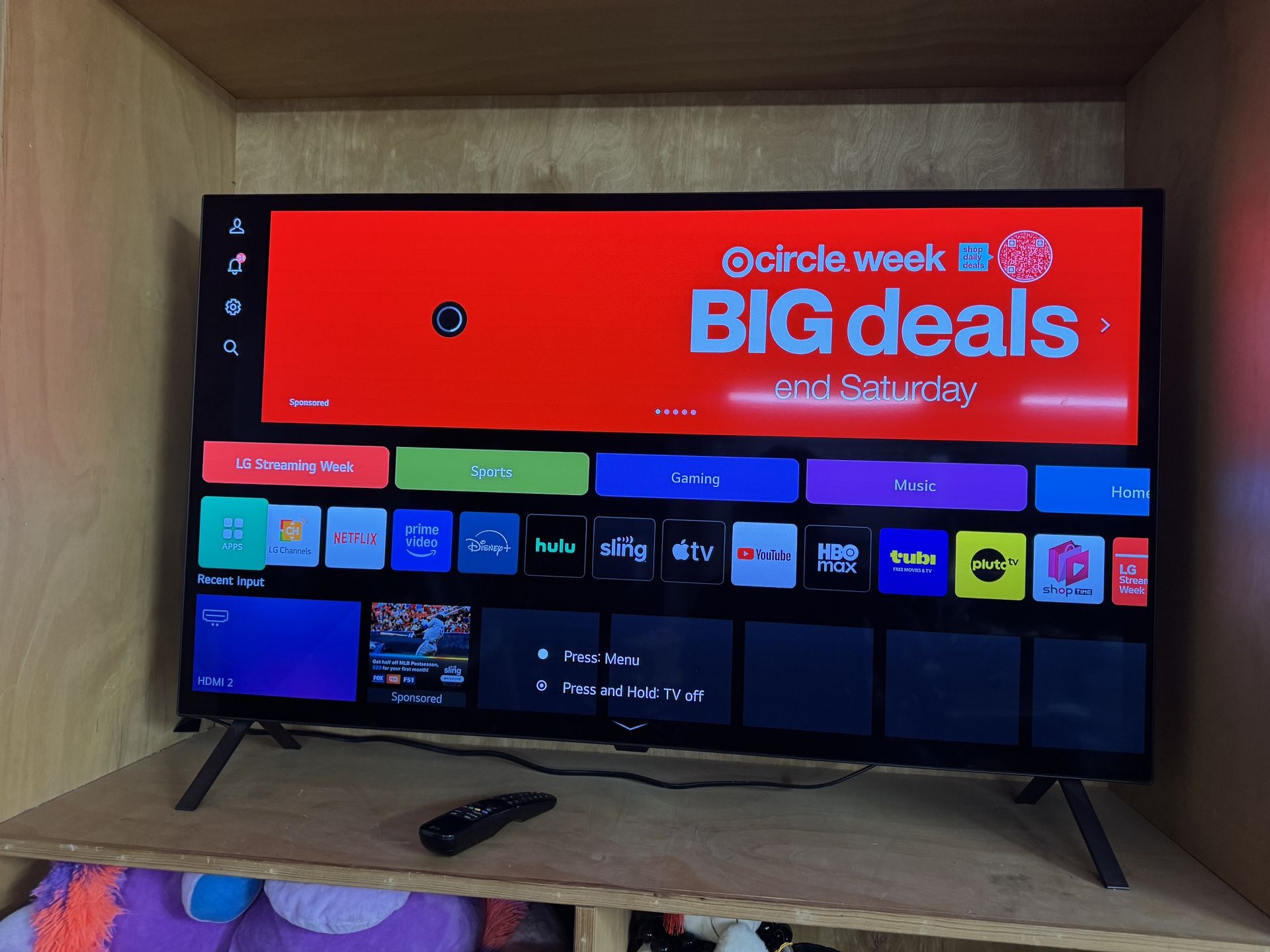 LG B4 48 Inch 4K 120HZ TV