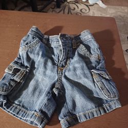 Baby Shorts (Denim Cargos)