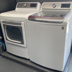 New Scratch And Dent LG Washer And Dryer Set. 1 Year Warranty 