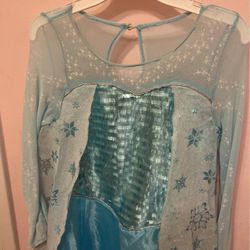 Frozen Elsa Costume Girls M 7-8