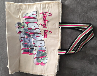 Victoria’s Secret “Greetings from Los Angeles...” Bundle – Canvas Tote + Towel NEW