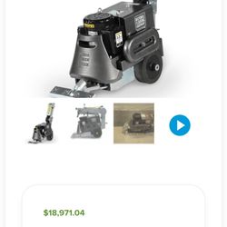National Floor 6280HD Gladiator (Self Propelled ) Walk Behind Floor Scrapper 
