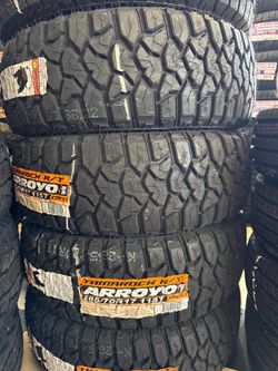 📲‼️265/70/17 vendo set de llantas nuevas arroyo rt