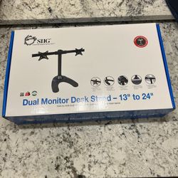 Dual Monitor Desk Stand 