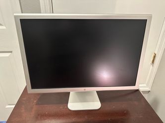 Apple Cinema HD Display 23” Monitor – Includes Power Adapter + Cords/Adapters