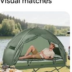 Camping Cot Tent Set