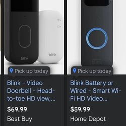 New Blink Door Camera