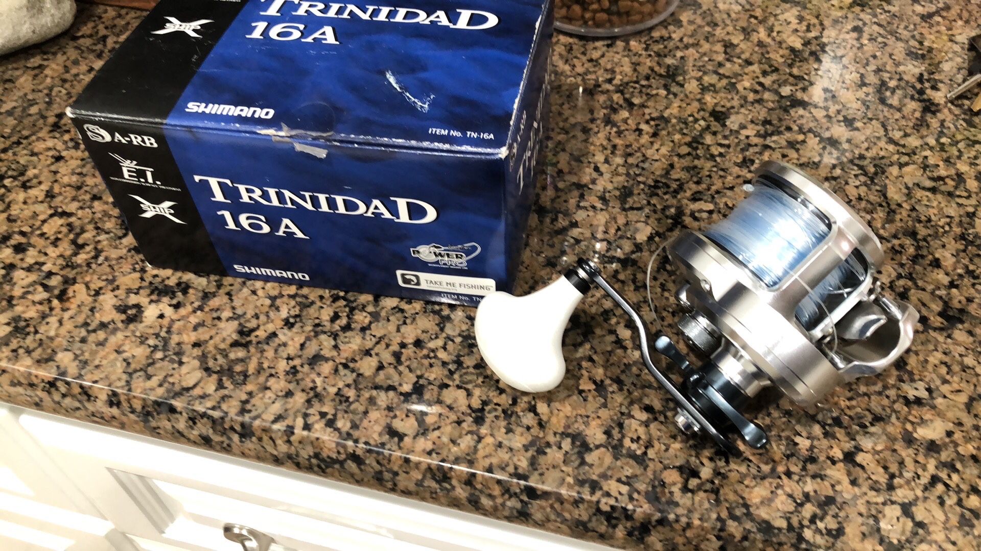 Shimano TRINADAD 16A Conventional Saltwater Reel-XLNT SHAPE with BOX!!! 