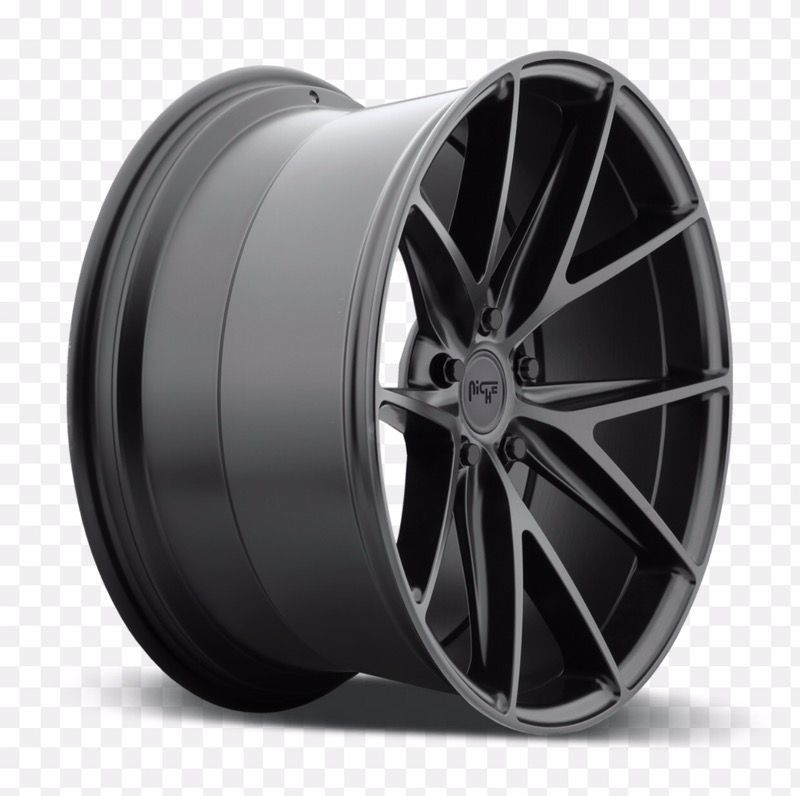 Niche Misano Satin Black Wheels @ Miami Best Wheels